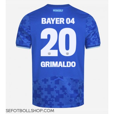 Billiga Bayer Leverkusen Alejandro Grimaldo #20 Tredje fotbollskläder 2025-26 Kortärmad Billiga Bayer Leverkusen Alejandro Grimaldo #20 Tredje fotbollskläder 2025-26 Kortärmad